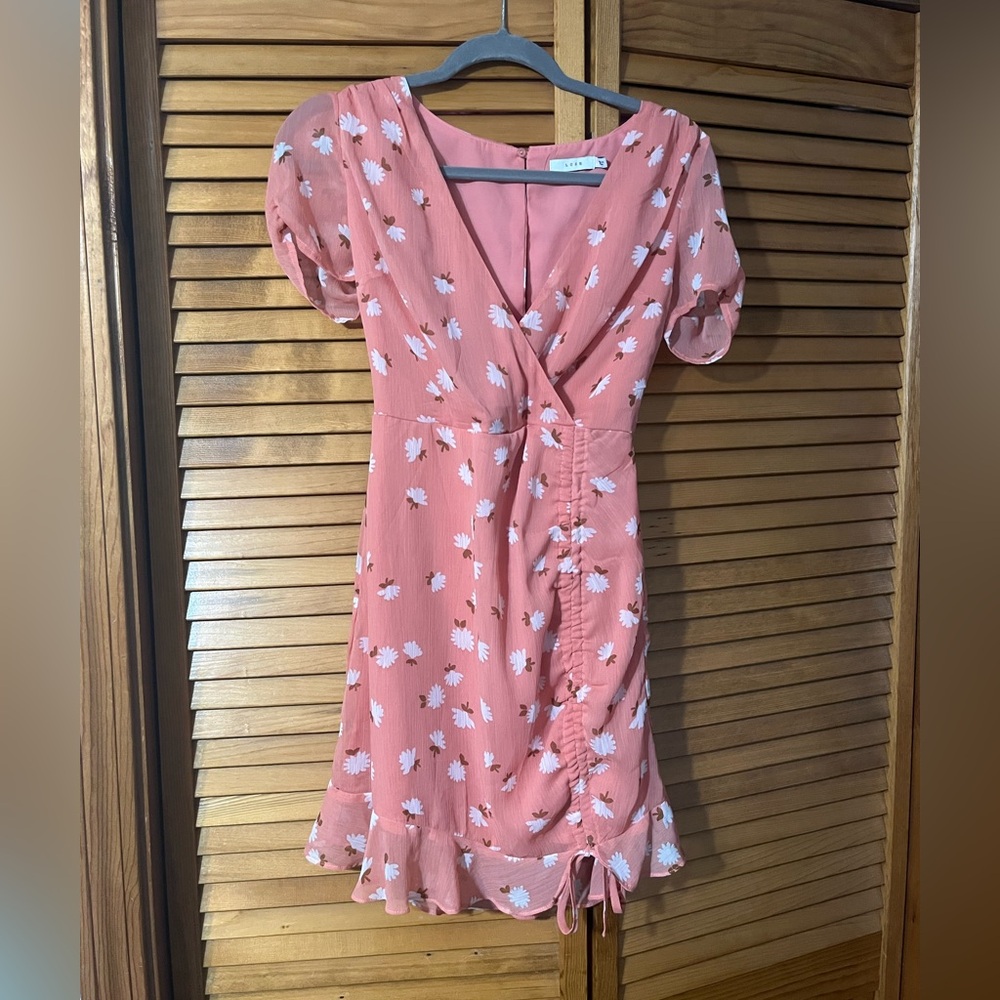 Lush Floral Midi Dress